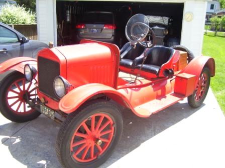 1922 Model T speedster Built by Emil P Beeg Now owned by his grandson Paul