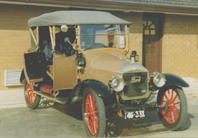 1913 Tourer fitted with restored 1913 Tourer fitted with restored