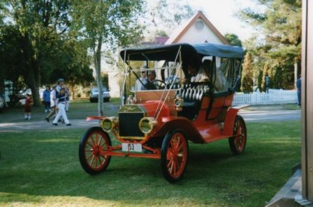1910 Tourer owned by Bill Landy of Victoria
