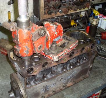 Preparing to cut the valve seat recess Preparing to cut the valve seat recess