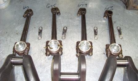 Weighing the Conrods Weighing the Conrods