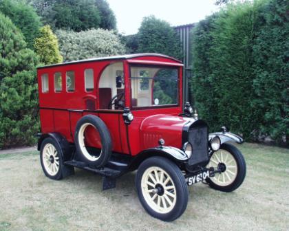 1927 Model T Van (car chassis) 1927 Model T Van (car chassis)
