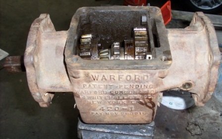 Warford Underdrive gearbox pre disassembly