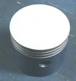 Ceramic coated Model T piston