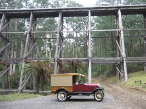 Suspension Bridge Noojee, Vic